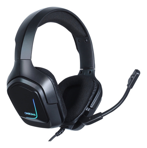 Audífono Gamer Onikuma Con Microfono K20 Negro Rgb