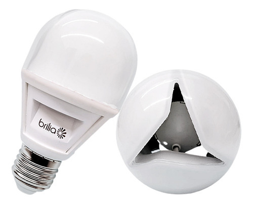 Lâmpada Bulbo Led 12w 220v E27 Quente Dimerizável Brilia Cor da luz Branco-quente