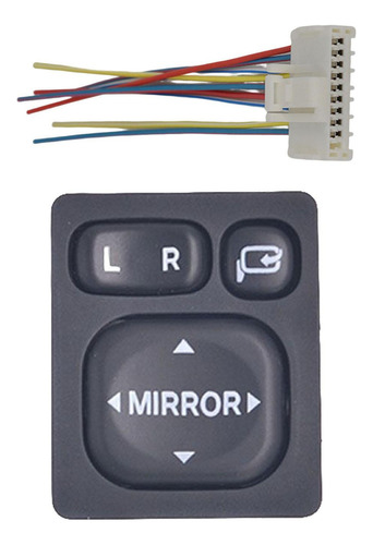 Anriy Interruptor De Ajuste Plegable Para Espejo Retrovisor