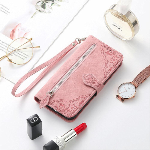 Funda For Honor X7b Cartera Con Cremallera Estilo