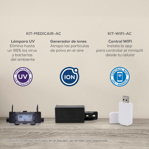Minisplit Evans Inverter S17 1 Ton 115v Dual Frio/caliente