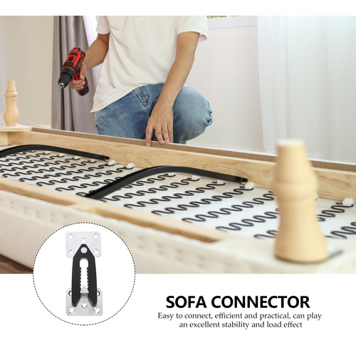 4 Conectores Robustos Para Muebles Seccionales, Útiles Para