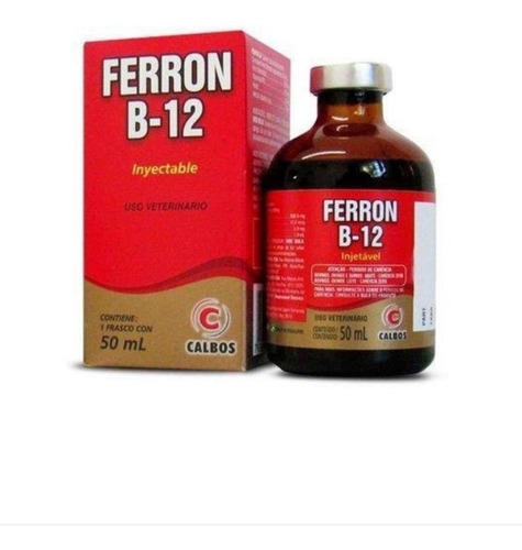 Ferron B-12. Calbos 50ml. Uso Veterinario 