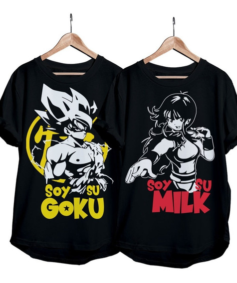camisas de parejas de dragon ball