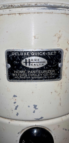 Pasteurizadora Domestica Antigua, Funcionando, Made In Usa (Usado)