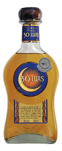 Cachaça 30 Luas Premium 500ml