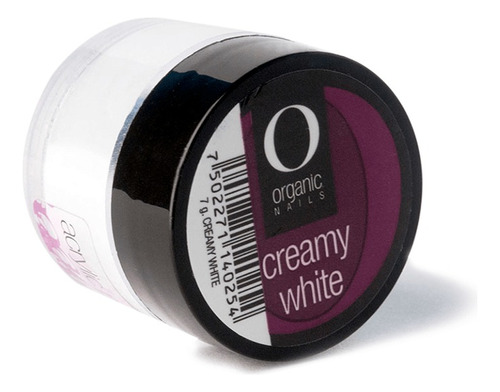 Organic Creamy White - Polvo Acrilico Para Uñas  50g