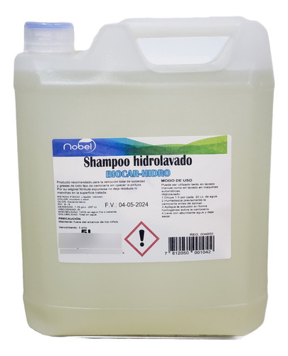 Shampoo Autos / Hidrolavadoras / Espumante / 5 Lts