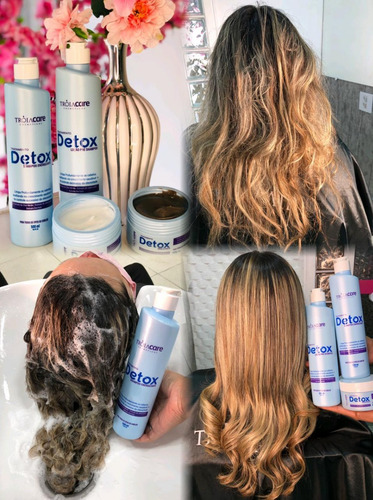 Imagem 9 de 10 de Kit Detox Tróia Hair Cosméticos - Produto Original Kit Com 4