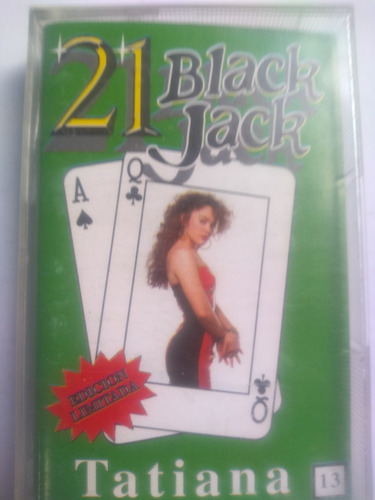 Cassette Tatiana 21 Black Jack Emi México 1992 Vol 13