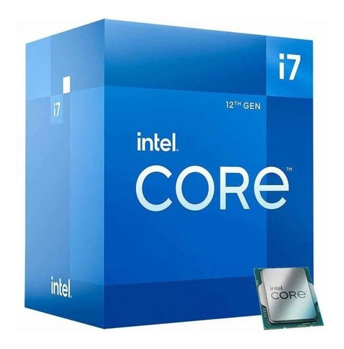 Procesador Intel Core I7-12700 Socket Lga1700  3.40ghz Quad 
