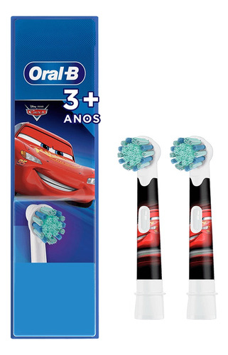 Cabezales Repuesto Oral-b Disney Cars Cepillo Eléctrico 2un