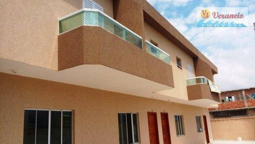 Sobrado Com 2 Dormitórios À Venda, 57 M² Por R$ 185.000,00 - Balneário Esmeralda - Praia Grande/sp - So0154