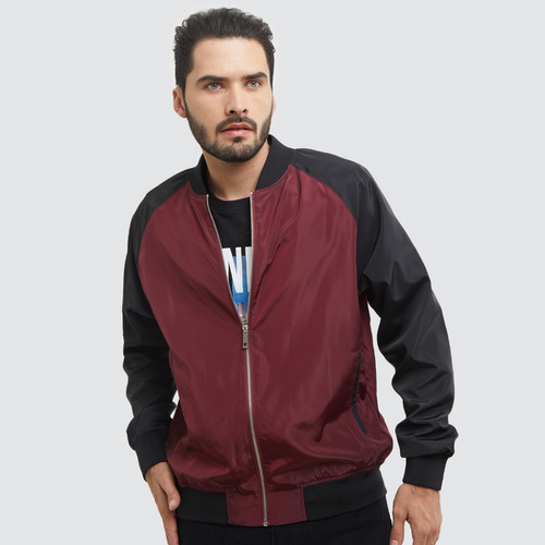 Chaqueta Hombre Ostu  Vino Poliéster 60080083-4170