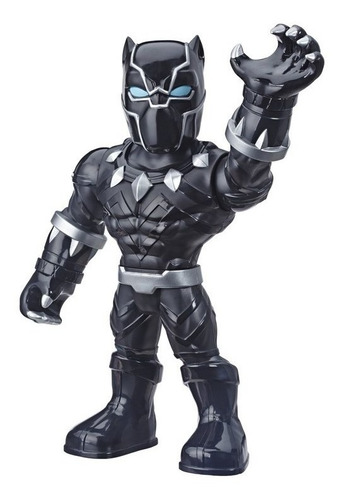 Imagem 2 de 5 de Plk Super Hero Mega Mighties Pantera Negra Hasbro E4151