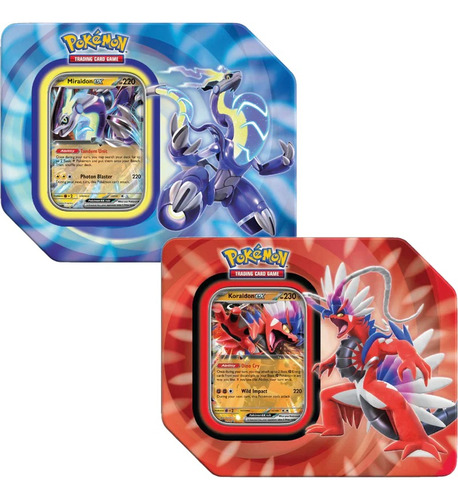Pokemon Tcg Paldea Legends 2023 Tin Case Miraidon / Diverti