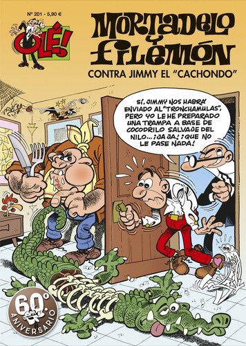 Libro Contra Jimmy «el Cachondo» (olé! Mortadelo 201)