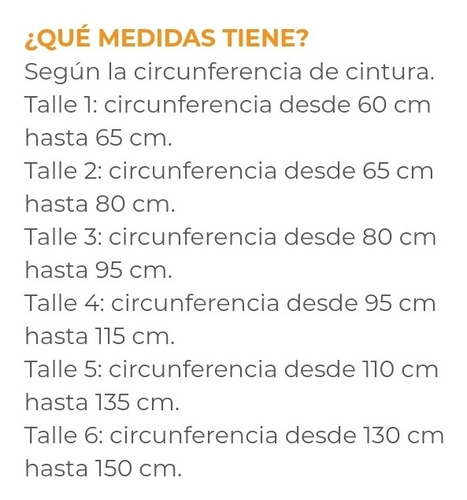 Imagen 4 de 5 de Faja Lumbar Liviana Dema 28 Cm Cintura Postura Talle 3