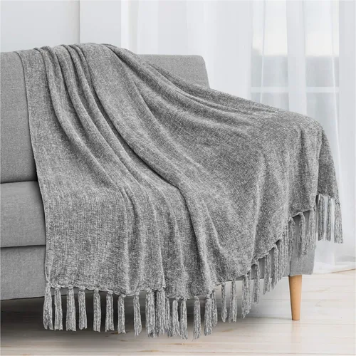 comprar Pavilia Manta De Chenilla, Manta Suave Para Sofá Cama, Manta
