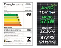 Comprar Kit Com 4 Painéis Solares Fotovoltaicos Jinko 575w