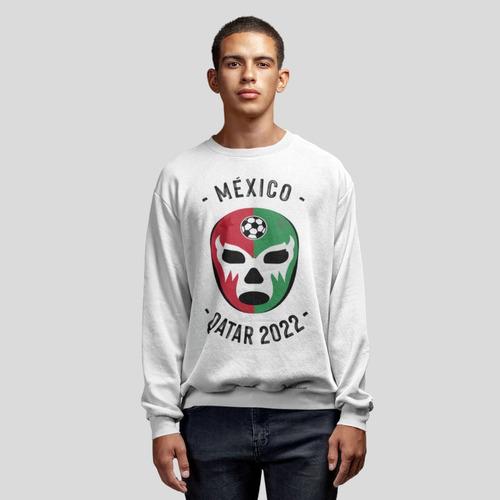 Sudadera Mundial - Lucha Libre - Máscara- México -qatar 2022