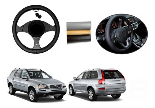 Cubre Volante Ajuste Exacto Volvo Xc90 2010 A 2012 2013 2014