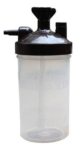 Vaso Humidificador Tanque Oxigeno O Concentrador (10 Piezas) Negro