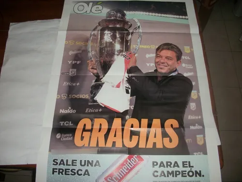 comprar Poster Doble River Campeon Liga Profesional 2021