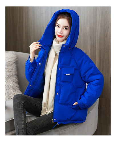 Chaqueta Con Capucha New Winter Parka Para Mujer