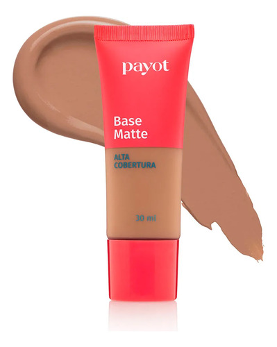Base Matte Alta Cobertura Maquiagem Profission Cor 7 Atacado