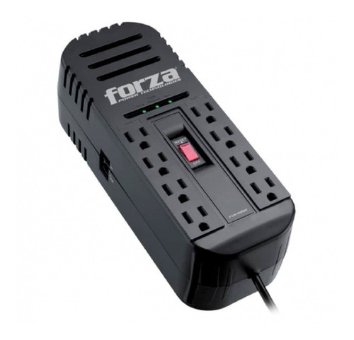 Estabilizador Forza 8 Tomas/2200va/1100w