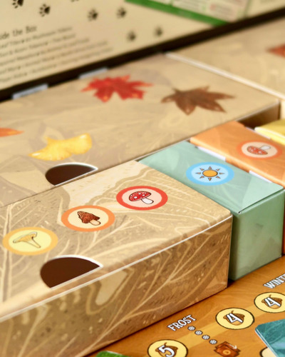 Leaf, Juego De Mesa: Estrategia Y Misterio En Weird City