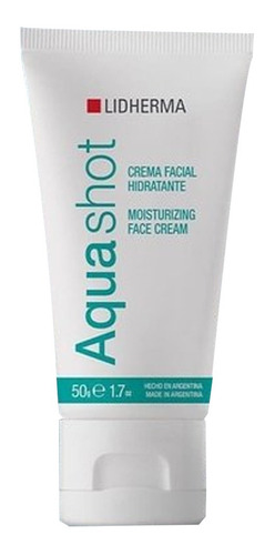 Crema Aquashot Crema Facial Hidratante 50g Lidherma