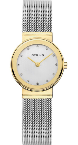 Reloj Mujer Bering 10126-001 Cuarzo Pulso Plateado En Acero 