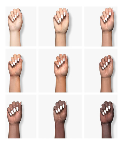 Rarjsm Esmalte De Uñas De Gel Pintado De Color Blanco, 1 Bot