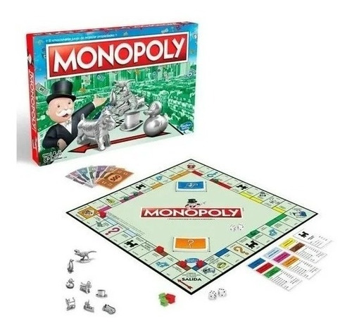 Monopoly Clasico Hasbro Tamaño Original Toyco Envio Gratis 