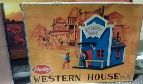 Western House Plastoy Para Soldaditos- Vaqueros
