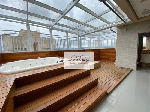 Imagem 11 de 30 de Cobertura Com 3 Dormitórios À Venda, 234 M² Por R$ 2.485.000,00 - Vila Augusta - Guarulhos/sp - Co0019
