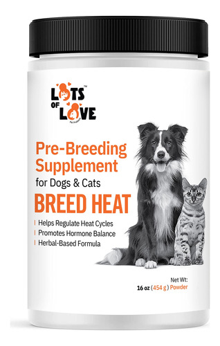 Breed Heat - Suplemento Reproductivo Y De Cria Para Perros Y