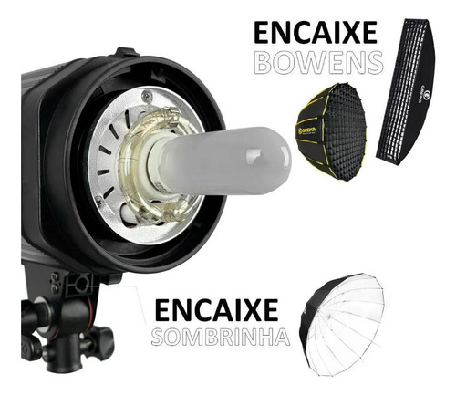 Flash Tocha Greika Eg-250b 110v - Profissional