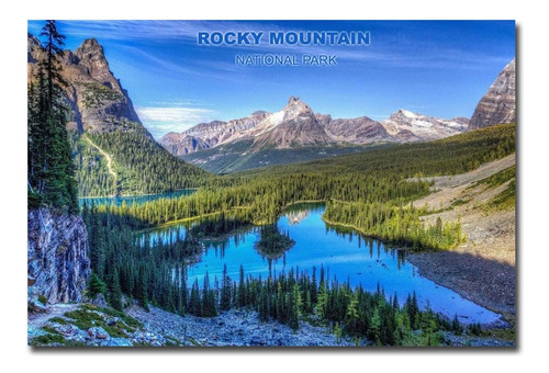 Rocky Mountain National Park - Imán Para Refrigerador De Via