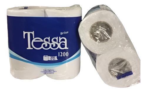 Papel Higiénico Tessa 1200 Bulto 12 Paquetes 48 Rollos