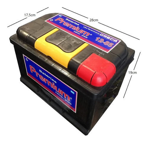 Imagen 2 de 9 de Bateria Premium 12x85 P85 Auto Blindada Libre Mantenimiento