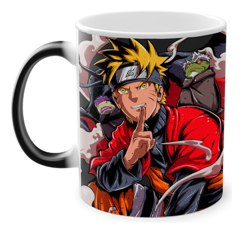 Taza Mágica Naruto Varios Modelos Termosensible 