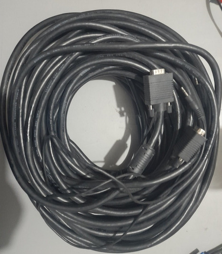 Cable Vga Con Audio Macho Macho 30 M (Usado)