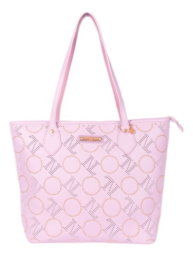 Bolsa Tote Nicole Lee Estampado Nl Ss22 Color Lila