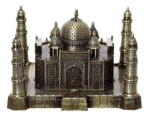 Prow® 3d Metal Indian Taj Mahal Artesanías Arte Estatua Mode