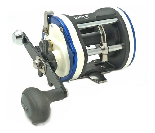 Reel Rotativo Omoto Zip300 Gl Con Devanador Pesca Rio Mar