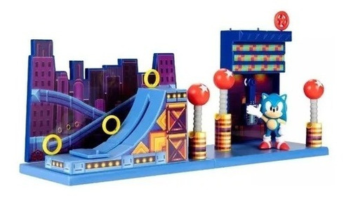 Sonic The Hedgehog 30 Aniv. Studiopolis Rampa Jakks Replay