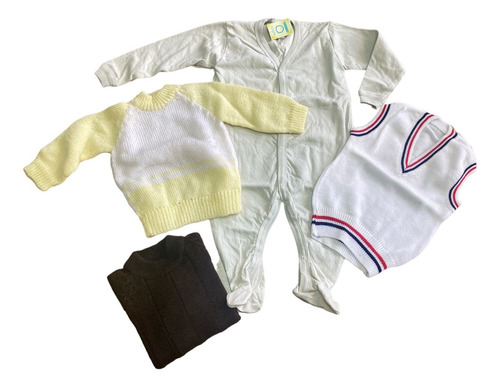 Lotes De Ropa Bebe Niños X4  Por Mayor Liquidación 